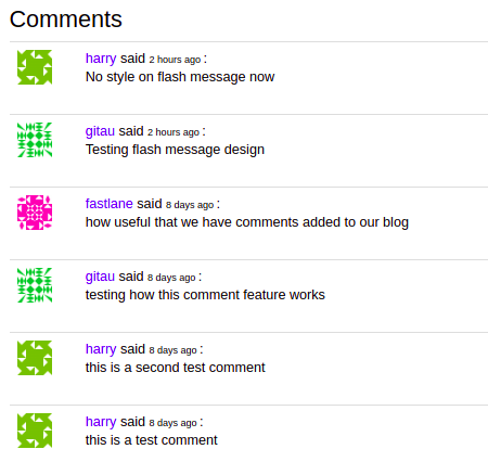 Styled Comments